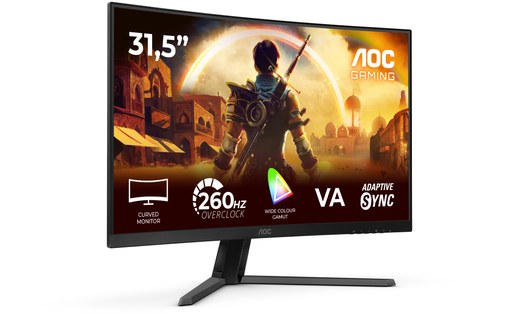 Écran Incurvé 31,5" AOC G4 C32G42ZE - 260 Hz