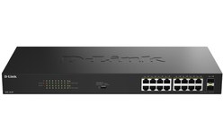 Switch Ethernet D-Link DGS-1018P/E 16 ports - PoE