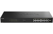 Switch Ethernet D-Link DGS-1018P/E 16 ports - PoE