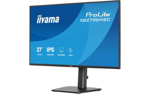 Écran 27" iiyama ProLite XB2796HSC-B1 - 144 Hz USB-C
