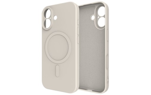 Coque MagSafe pour iPhone 17 - Just In Case Kick Case - Ivoire