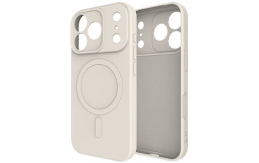 Coque MagSafe pour iPhone 17 Pro - Just In Case Kick Case - Ivoire