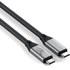 Câble USB-C - Satechi Pro Cable V2 - 240 W 120 Gbit/s - USB 4 - 1,2 m - Argent