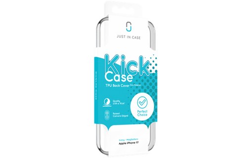 Coque MagSafe pour iPhone 17 - Just In Case Kick Case - Ivoire