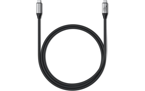 Câble USB-C - Satechi Pro Cable V2 - 240 W 120 Gbit/s - USB 4 - 1,2 m - Argent