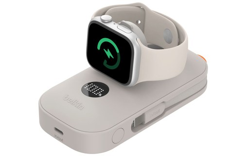 Batterie externe 10000 mAh - Belkin BoostCharge Pro - Sable