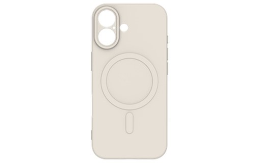 Coque MagSafe pour iPhone 17 - Just In Case Kick Case - Ivoire