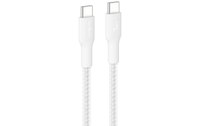 Câble à gaine tressée USB-C - Belkin BoostCharge Pro - 240 W - 3 m - Blanc