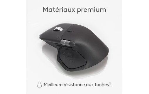 Souris sans fil Logitech MX Master 4 for Business - Graphite - Ergonomique