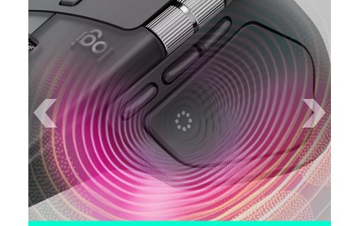 Souris sans fil Logitech MX Master 4 for Business - Graphite - Ergonomique