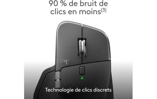 Souris sans fil Logitech MX Master 4 for Business - Graphite - Ergonomique