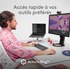 Souris sans fil Logitech MX Master 4 for Business - Graphite - Ergonomique