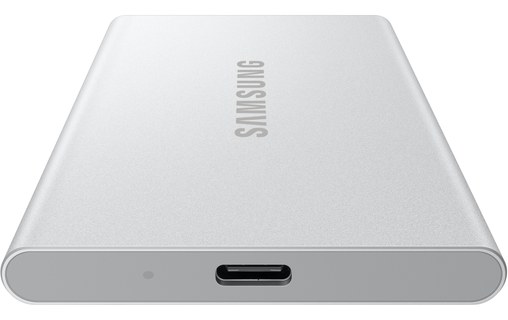 Samsung T7 Resurrected 4 To - Argent - SSD externe USB-C