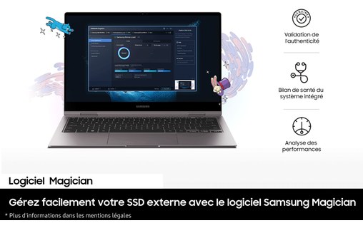 Samsung T7 Resurrected 4 To - Argent - SSD externe USB-C