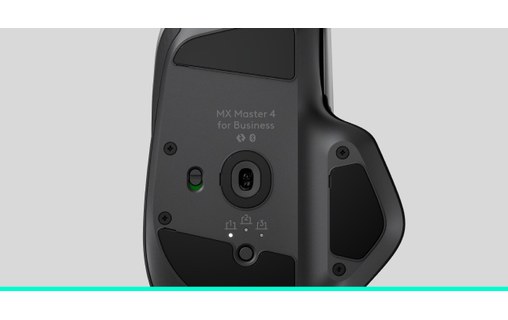 Souris sans fil Logitech MX Master 4 for Business - Graphite - Ergonomique