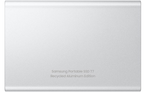 Samsung T7 Resurrected 4 To - Argent - SSD externe USB-C