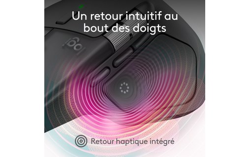 Souris sans fil Logitech MX Master 4 for Business - Graphite - Ergonomique