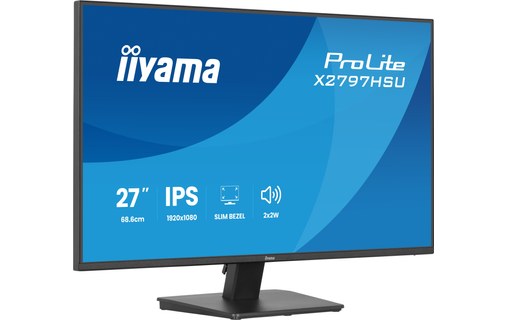 Écran 27" iiyama ProLite X2797HSU-B1 - 120 Hz