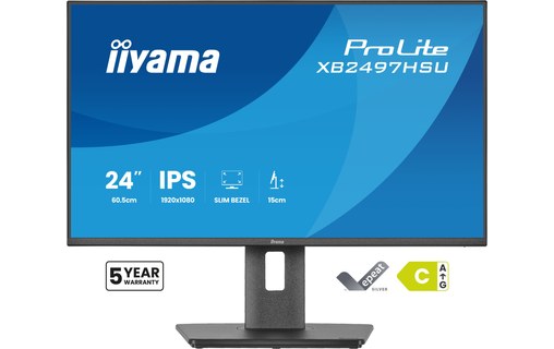 Écran 23,8" iiyama ProLite XB2497HSU-B1 - 120 Hz