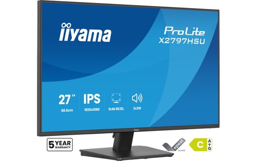 Écran 27" iiyama ProLite X2797HSU-B1 - 120 Hz