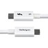 Câble Thunderbolt 5 StarTech - 80 Gbit/s 240 W - 1 m - Blanc