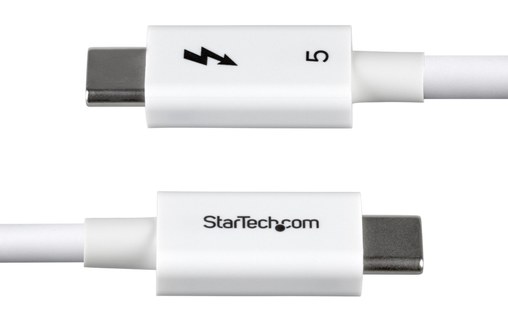 Câble Thunderbolt 5 StarTech - 80 Gbit/s 240 W - 1 m - Blanc