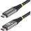 Câble USB-C - StarTech - 60 W 4K 20 Gbit/s - USB 4 - 3 m - Noir