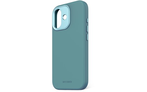 Coque MagSafe pour iPhone 17 - Decoded Silicone - Bleue