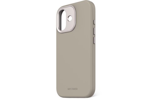 Coque MagSafe pour iPhone 17 - Decoded Silicone - Taupe
