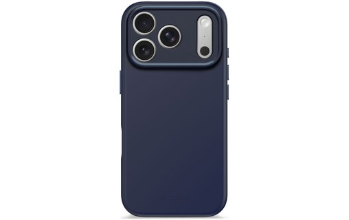 Coque MagSafe pour iPhone 17 Pro - Decoded Silicone - Bleue marine