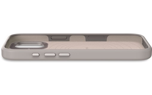 Coque MagSafe pour iPhone 17 - Decoded Silicone - Taupe