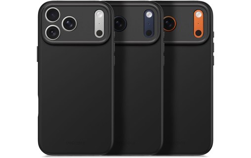 Coque MagSafe pour iPhone 17 Pro Max - Decoded Silicone - Noire