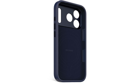 Coque MagSafe pour iPhone 17 Pro - Decoded Silicone - Bleue marine
