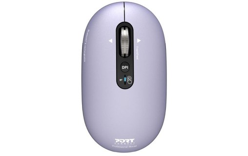 Souris sans fil PORT Designs Pure Mac - Lavande - Ergonomique