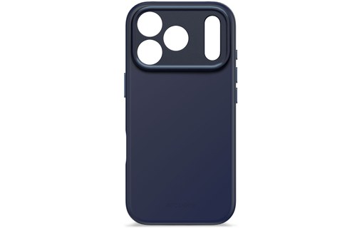 Coque MagSafe pour iPhone 17 Pro - Decoded Silicone - Bleue marine