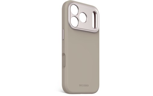 Coque MagSafe pour iPhone 17 Pro - Decoded Silicone - Taupe