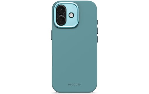 Coque MagSafe pour iPhone 17 - Decoded Silicone - Bleue