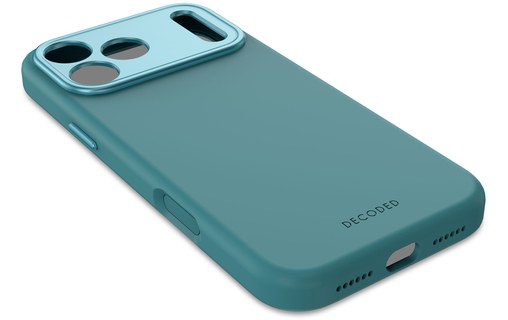 Coque MagSafe pour iPhone 17 Pro Max - Decoded Silicone - Bleue