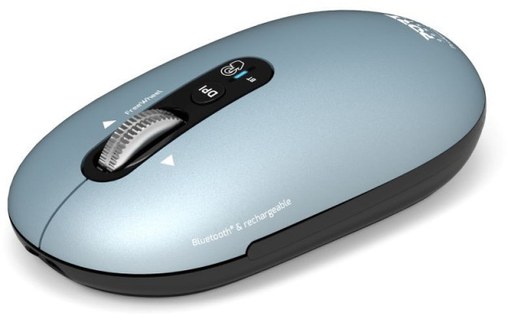 Souris sans fil PORT Designs Pure Mac - Bleue - Ergonomique