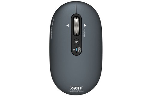 Souris sans fil PORT Designs Pure Mac - Grise - Ergonomique