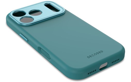 Coque MagSafe pour iPhone 17 Pro - Decoded Silicone - Bleue