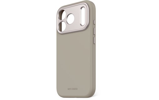 Coque MagSafe pour iPhone 17 Pro - Decoded Silicone - Taupe