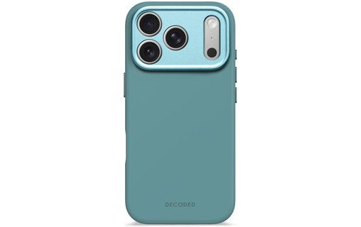 Coque MagSafe pour iPhone 17 Pro - Decoded Silicone - Bleue