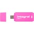 Clé USB-C Integral Neon-C 64 Go - Rose - USB 3.2