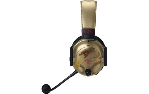 Casque gaming sans fil Razer BlackShark V3 Pro Counter-Strike 2 Edition, Noir