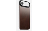 Coque MagSafe pour iPhone Air - Nomad Mag Leather - Brune