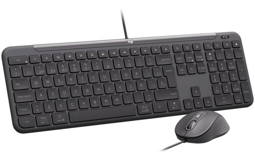 Clavier + Souris Logitech Signature Slim Wired Combo MK620 for Business