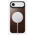 Coque MagSafe pour iPhone Air - Nomad Mag Leather - Brune