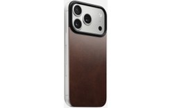 Coque MagSafe pour iPhone 17 Pro - Nomad Modern Leather - Bordeaux