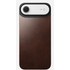 Coque MagSafe pour iPhone Air - Nomad Mag Leather - Brune
